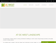 Tablet Screenshot of ocwest.com